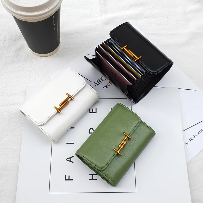

RAZALY brand High quality Genuine Leather Credit Card holder wallet case purses mini id designer bussiness send gift box