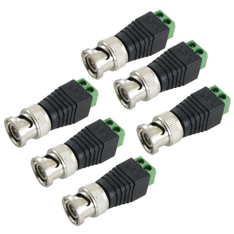 SODIAL(R) 50 x CAT5 к BNC коаксиальный Видео балун разъем CCTV камера