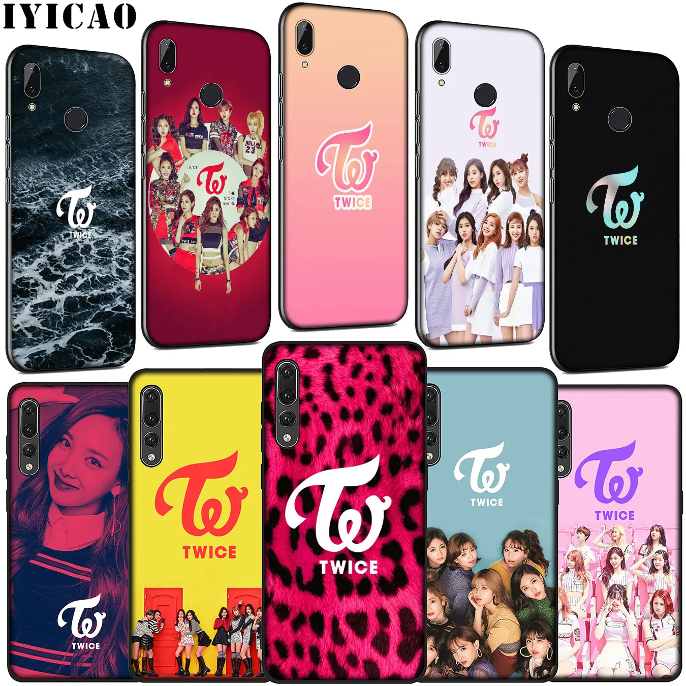 Мягкий силиконовый чехол Twice Mina Momo Kpop для huawei P30 P20 Pro P10 P9 Lite Mini 2017 2016 P Smart Z Plus 2019 |