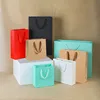 Multi Size DIY Multifunction Color Kraft Paper Bag with Handles Festival Gift Bag Shopping Paper Bags Clothes Gifts Packing Bag ► Photo 2/6