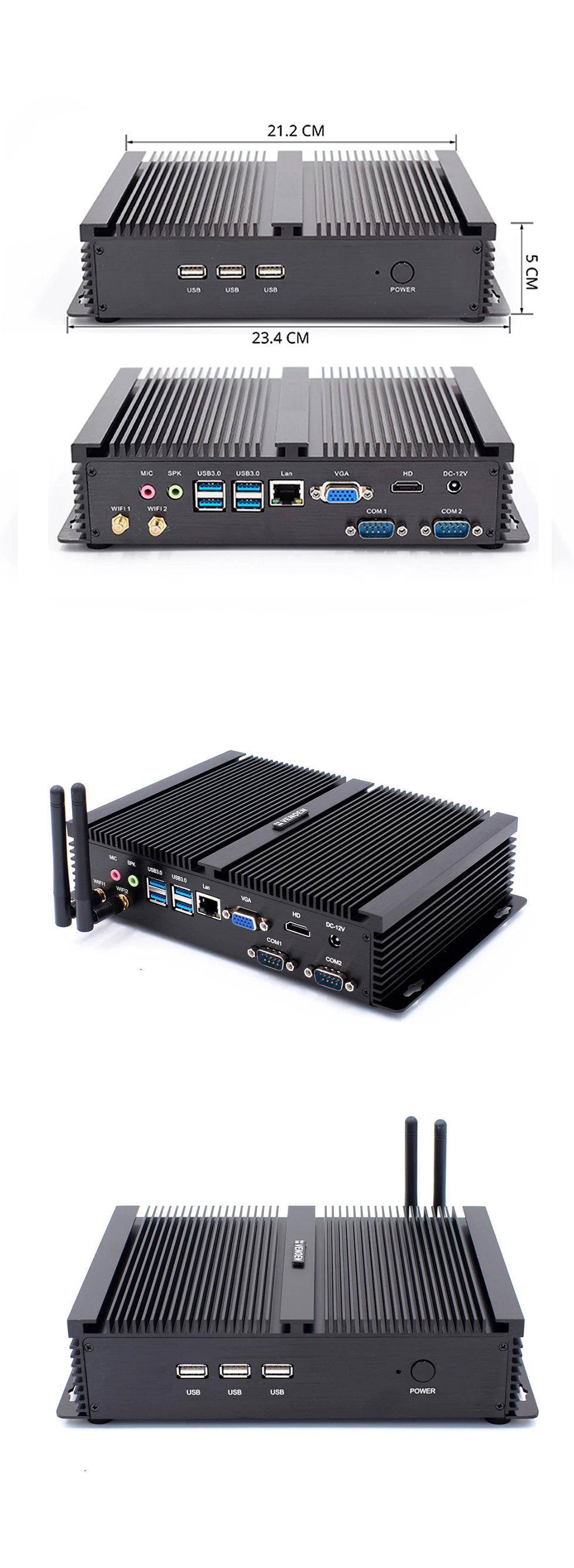 Compact Mini ITX Desktop PC with Intel Core i5/i3/i7 Processors, RS232 COM, HDMI, VGA, Wall Mountable Design, and WiFi Connectivity Description Image.This Product Can Be Found With The Tag Names Barebone Mini PC, Computer Office, Mini itx computer core