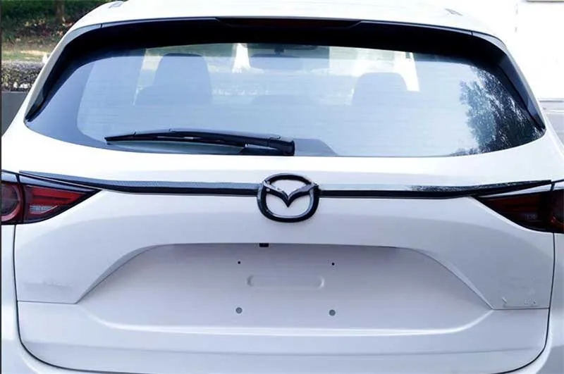 

Fit For Mazda Cx-5 MK2 ABS Chrome Rear Trunk Lid Cover Tailgate Boot Protector Back Door Trim Molding Garnish Strip 2017-2019 fa