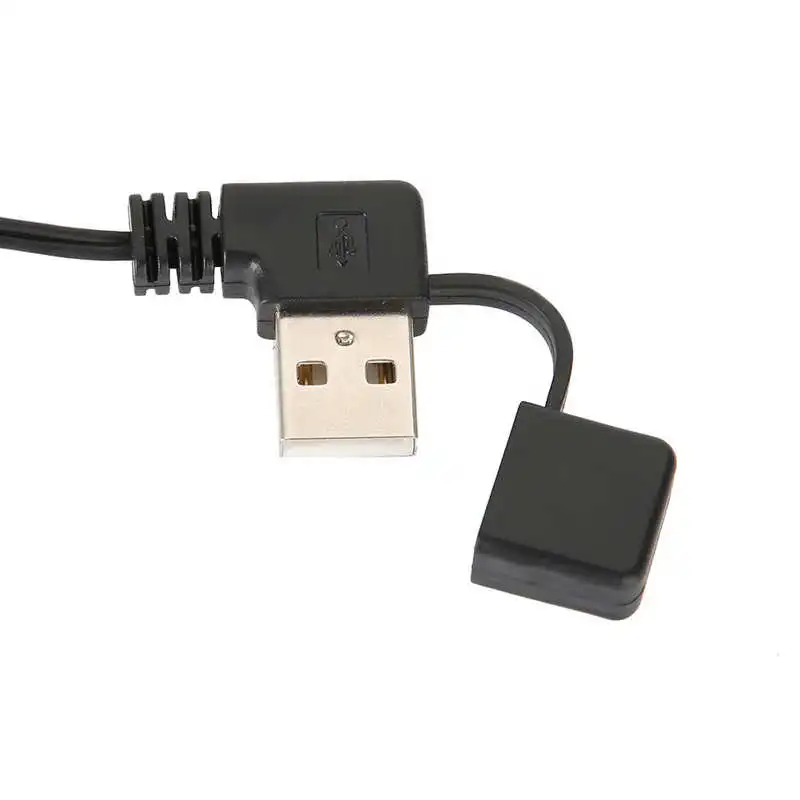 USB Electric Clothes Five Heater Pads Heating Adjustable Temperature Warmer Tool Winter Outdoor Thermal Vest Pad