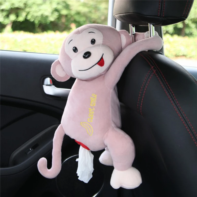 Creative Cartoon Paper Napkin Tissue Box Animal Tissue Napkin Paper Box Durable Practical  Convenient Household Items