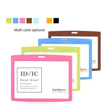 

1pcs High quality ABS Card Holder Employee Name ID Card Cover Plastic Work Certificate Identity Badge ID Business Case