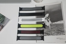 Solo bucle para reloj Apple Watch banda 44mm 40mm, 42mm, 38mm transpirable elástico de la correa banda pulsera de silicona iWatch Serie 3 4 5 SE 6 Correa