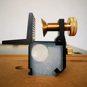 

Magnetic With Plastic Plate Universal Woodworking Tool High Accuracy Durable Aluminum Alloy Dovetail Saw Guide Joinery Cutting