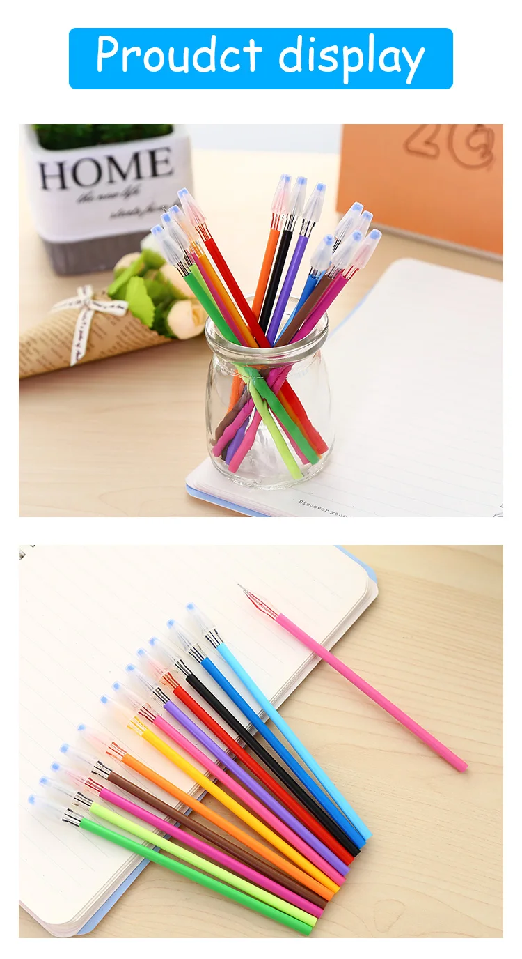 60 шт. радужные цветные блестящие гелевые ручки для рисования, офисные аксессуары, милые кавайные школьные художественные стационарные принадлежности для магазина