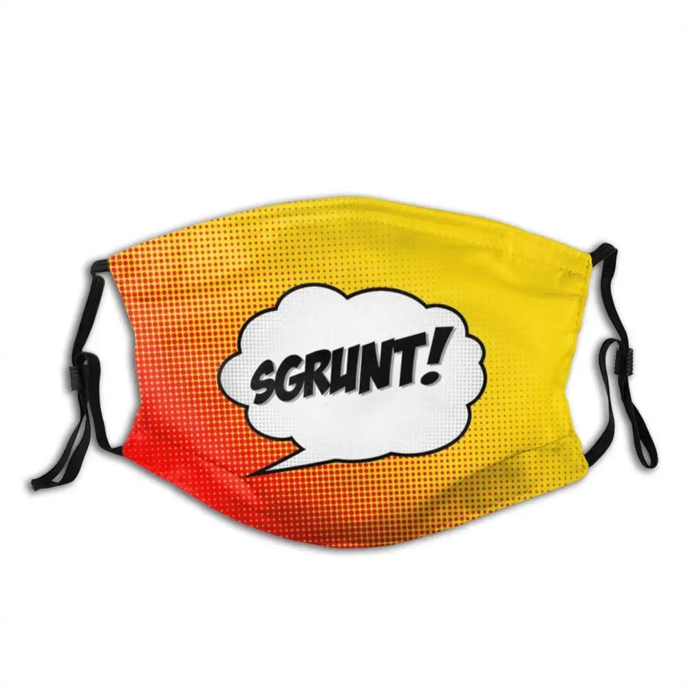 Комиксы облако: Sgrunt! Модные маски комиксы облачные речевые воздушные шары