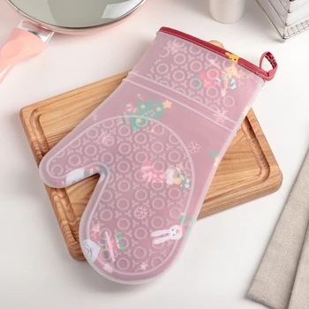 

Oven pot holder 30 × 18 cm "Father Frost's Helpers"