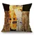 Decorative Throw Pillows Case Polupar Famous Oil Painting Gustav Klimt Art Polyester Sofa Cushion Cover for Home Living Room 4