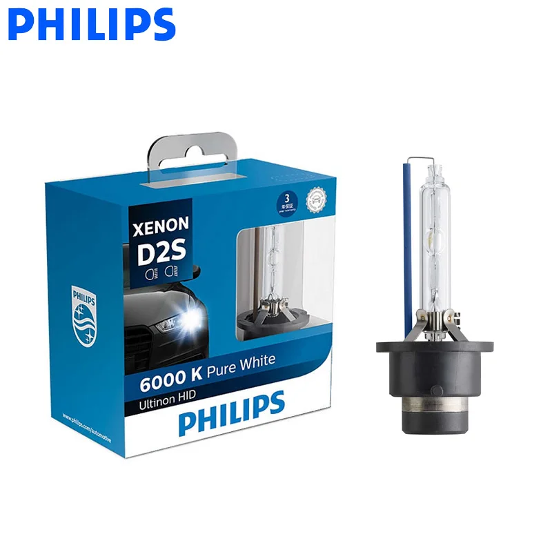 Лампа Ксеноновая Philips D2S 85122WX 35 Вт 6000 К|Лампы для автомобильных фар (ксеноновые)| |