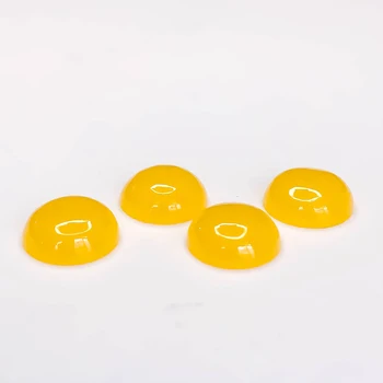 

Resin Plastic Flat Back Round Shape Spacer Pendant Earring Base Accessories Jewelry Component Diy Handmade Material 40pcs