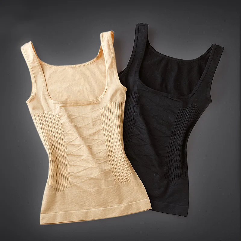 Women Slimming Vest Tummy Control Tank Top Bodysuit Corset Girdle Body Shaper body shaper