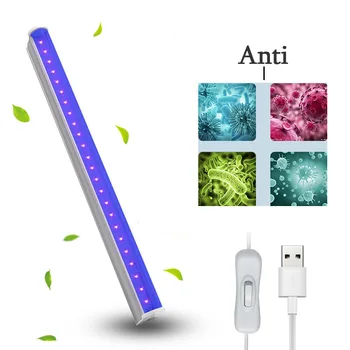 

5W UV Lamp Quartz Germicidal Disinfection UVC CFL Ozone LED Light Bulb Ultraviolet Sterilizer Bacterial Kill Mite Home Lamp
