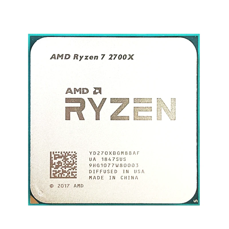 AMD Ryzen 7 2700X R7 2700X 3.7 GHz Eight Core Sixteen Thread 16M 105W ...