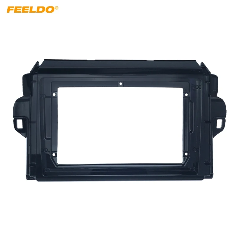 FEELDO Аудиомагнитола 9 дюймов 2DIN фасции Рамка адаптер для Toyota Fortuner+ DVD gps навигация установка тире отделка комплект