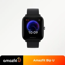 Globalna wersja Amazfit Bip U Smartwatch portugalski zegarek Fitness Track 320*302 rozdzielczość 60 trybów sportowych powiadomienie o wiadomości tanie tanio CN (pochodzenie) Autorski system operacyjny Na nadgarstek Zgodna ze wszystkimi 128 MB Krokomierz Rejestrator snu Wiadomości z przypomnieniami