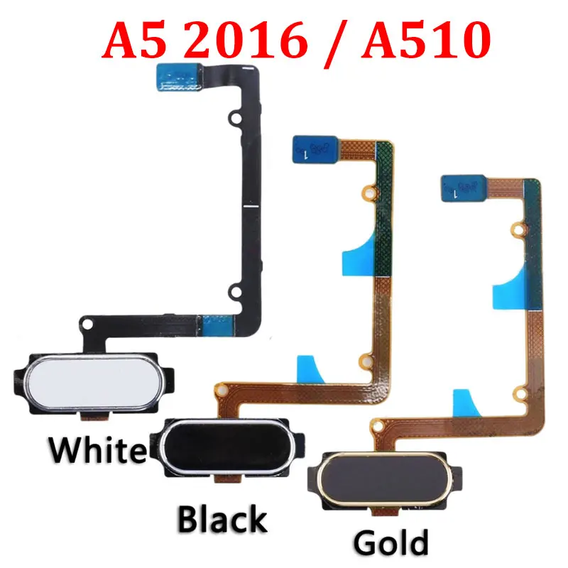 

Touch ID Flex For Samsung Galaxy A5 2016 A510 A510F Home Button Fingerprint Sensor Return Key Menu Flex Cable