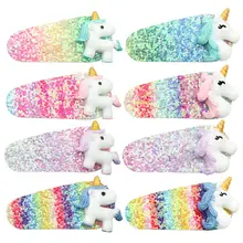 Best Price Unicorn Baby Hair Pins Cartoon Shiny Glitter Hair Clip Girls Princess Sequin Rainbow Baby Hair Clips Accessories Cute Dreamy Best Price Unicorn Baby Hair Pins Cartoon Shiny Glitter Hair Clip Girls Princess Sequin Rainbow Baby Hair Clips Accessories Cute Dreamy