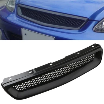 

Car Front Bumper Hood Grill Grille Cover Trim Fit for Honda Civic EK CX DX EX HX LX Type R 1996 1997 1998