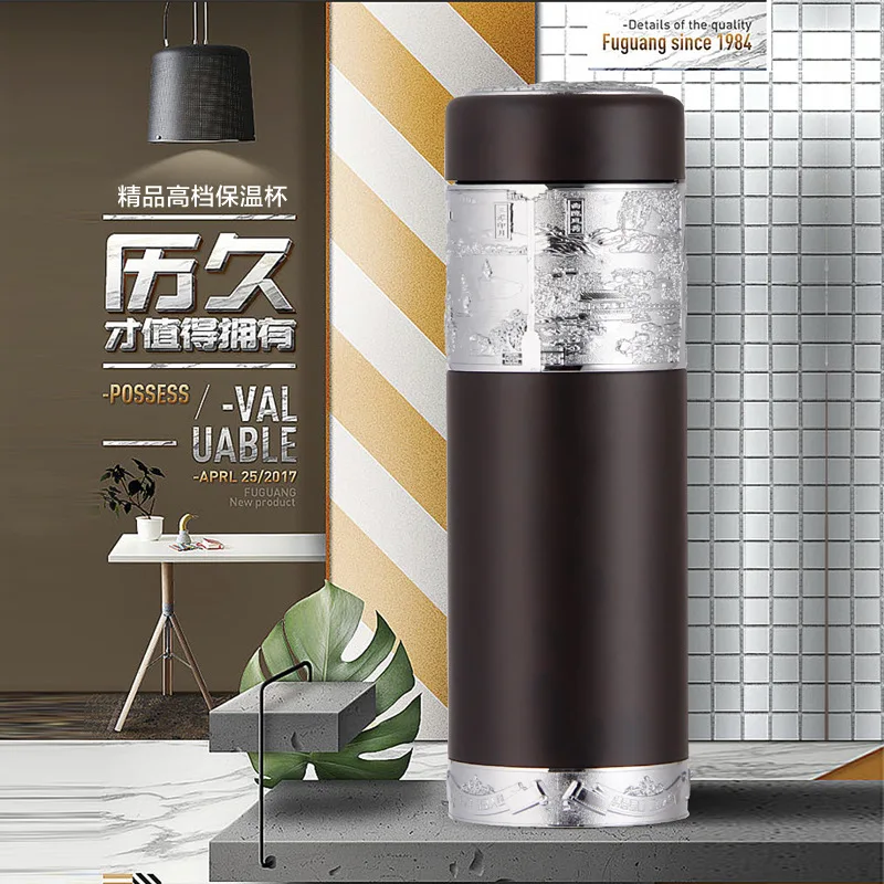 

Insulated Cup Boutique 304 Stainless Steel Spacious Insulated Cup Top Grade Business Tumbler Gift Glass