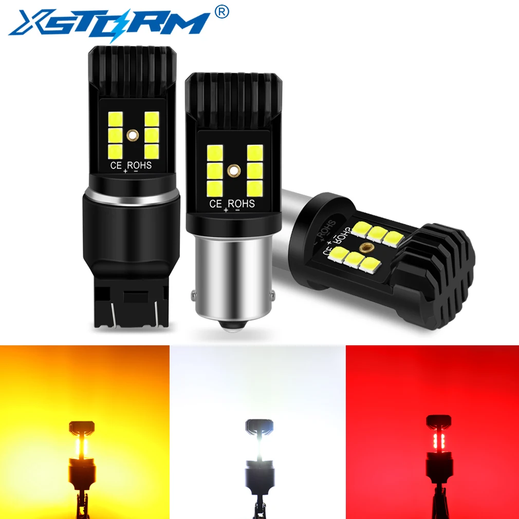 1 шт. T20 7443 W21/5W LED 1156 BA15S BAU15S PY21W P21W Светодиодная лампа 1157 BAY15D P21/5W R5W R10W автомобильные