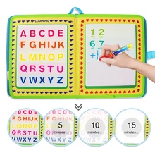 23,5*21 см портативная книга для рисования водой и волшебная ручка дорожная книга для рисования многоразовая раскраска доска Развивающие игрушки для детей