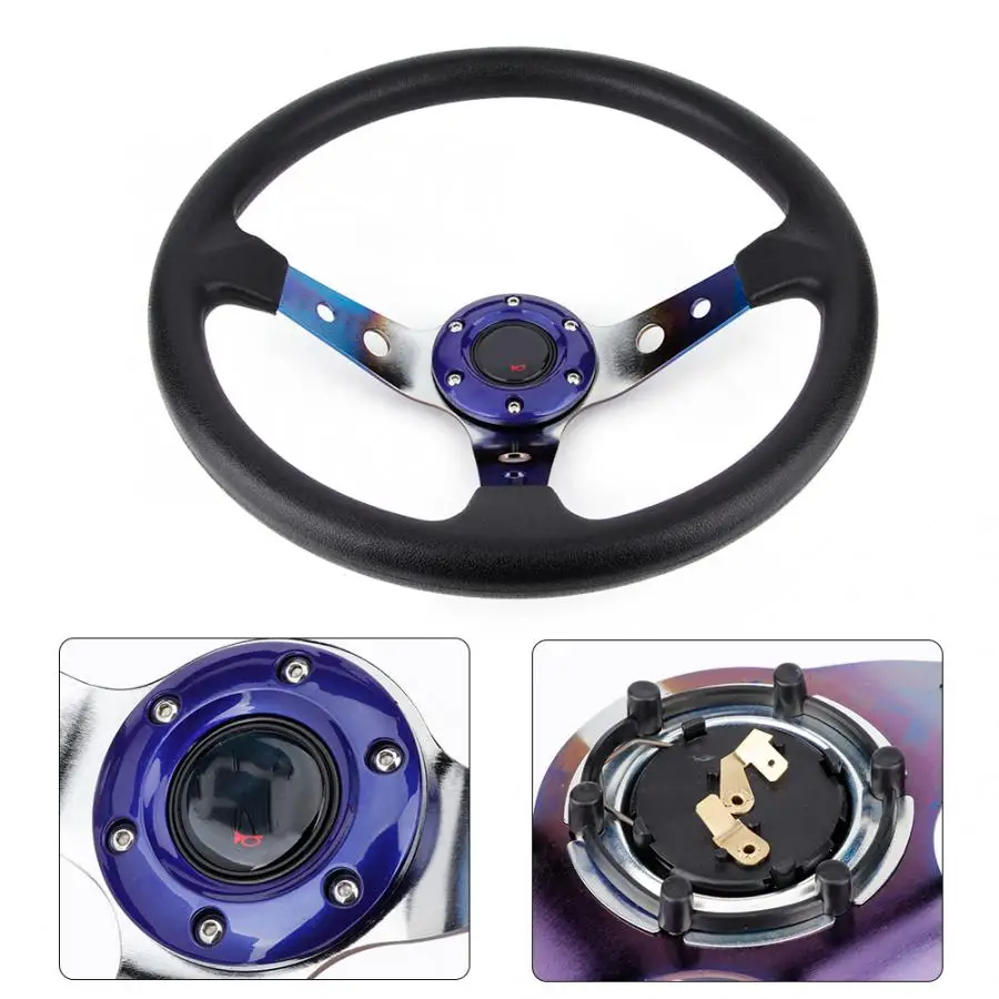 Car Steering Wheel Bracket Sport Racing Fit for Mitsubishi Southeast PU Drift Wheel Steering Wheel New Arrivals