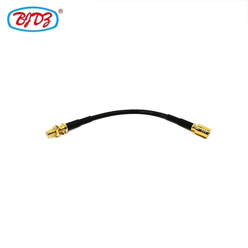 5 шт. 10 см SMB Female to SMC Male Bulkhead RG174 RF Pigtail Перемычка кабель в сборе