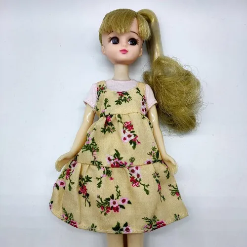 1/6 clothes For Dolls For Licca doll Momoko Doll Blyth doll clothes Jumpsuit dress suit For Girls Dolls 2