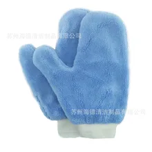 Сверхтонкие волокна кораллового бархата домашняя Чистка автомобиля мойка перчатки толстые очень большие водопоглощающие не проливаются