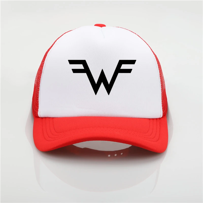 Модная шапка с сеткой Weezer band, бейсбольная кепка с принтом для мужчин и женщин, мужская летняя трендовая Кепка, новая молодежная Джокер, Солнцезащитная шляпа, пляжный козырек, шляпа - Цвет: Другое