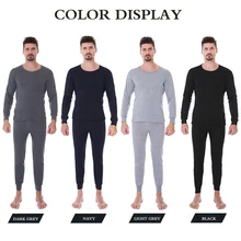 Мужское термобелье, флисовая подкладка, зимняя теплая одежда, удобный верх+ низ для мужчин, 4 цвета+ дополнительный слой