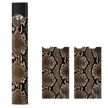 

Snake Print Stickers Vape Case Cover Electronic Cigarette Stickers For JUUL