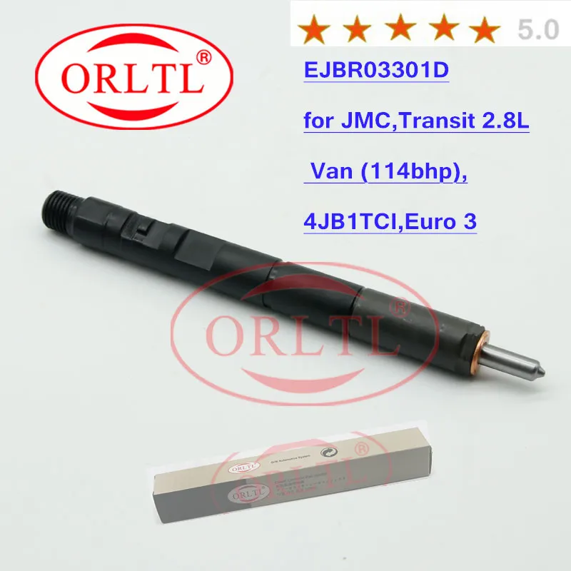 4 шт./партия EJBR03301D, EJBR0 3301D, 3301D Common rail Инжектор для JMC, 4JB1TCI, Transit 2.8L Van(114bhp), Евро 3