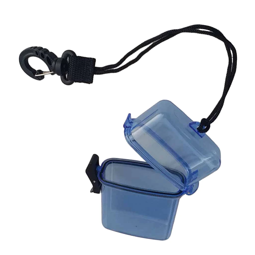 Portable Swimming Bag Waterproof   Box Container with Swivel Clip for Snorkeling Surfing Kayaking Scuba Diving Sailing