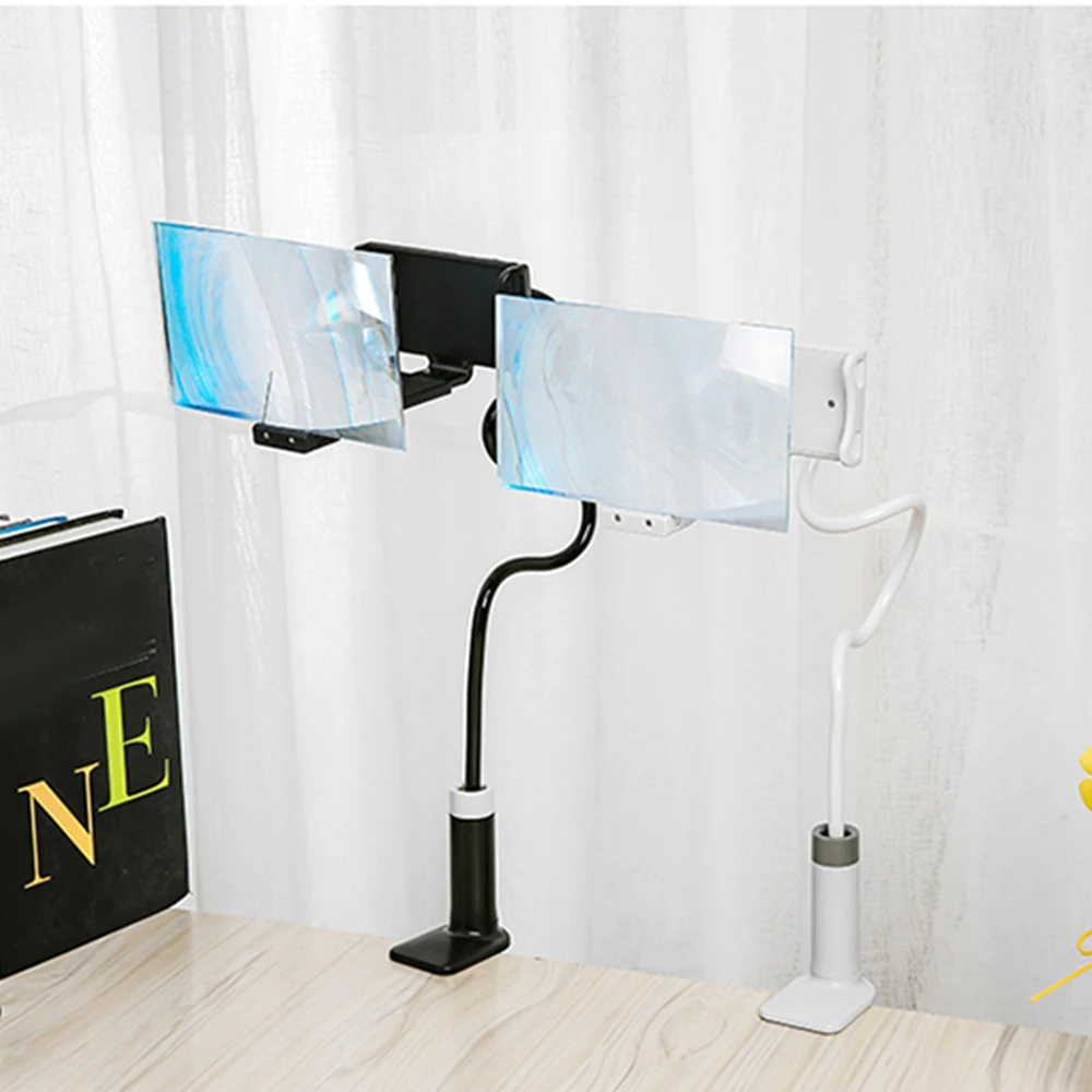 

Mobile Phone High Definition Projection Bracket Adjustable Flexible All Angles Phone Tablet Holder 3D HD Screen Magnifier
