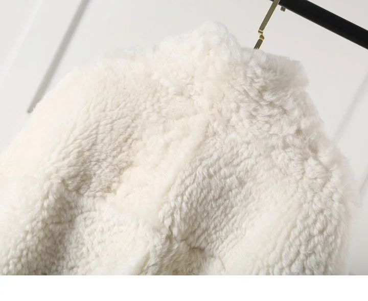 Испанская овечья шерсть Вельветовая куртка женская новая свободная Мода темперамент овчина рулон мех один толстый теплый пальто