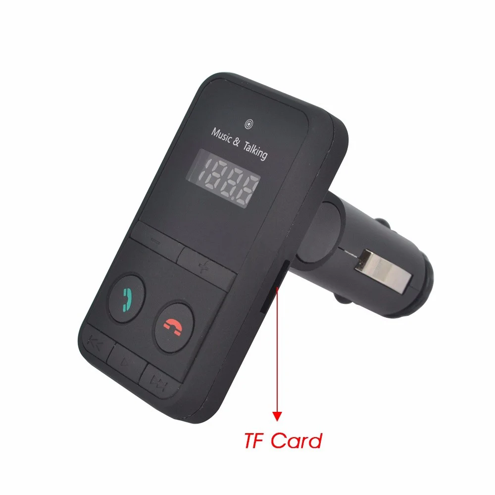 Автомобильный MP3 аудио плеер Bluetooth FM передатчик беспроводной модулятор комплект