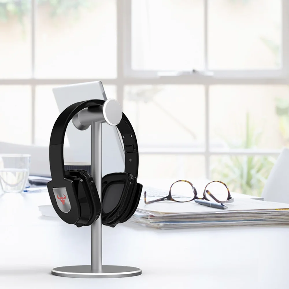 Z3 Dismountable Headphone Stand Practical Earphone Holder Headset Show Shelf Aluminum Headset Support Device Simple Bracket