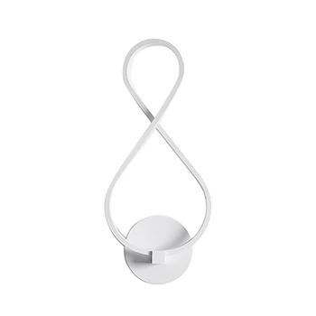 

Creative Led8 Word Wall Lamp Nordic Bedroom Bedside Lamp Living Room Dining Room Background Wall Lamp