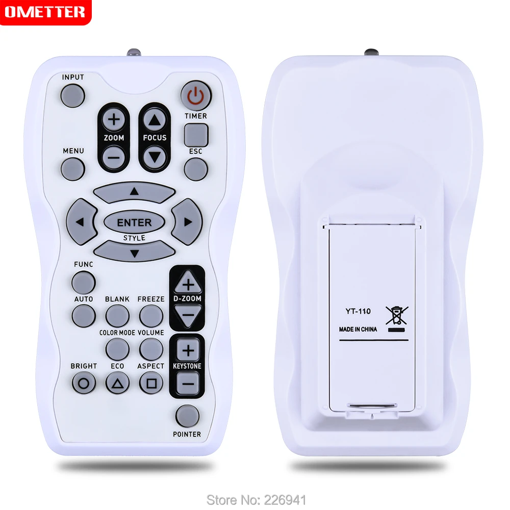 Suitable for Casio projector remote control YT110 XJA141/A146/A251/A256