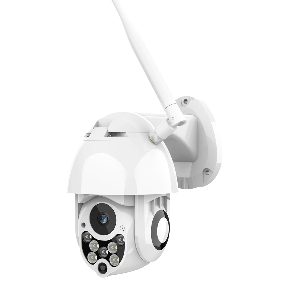 Домашняя безопасность Крытый Открытый полный цвет ночного видения ip dome HD 1080P Мини ptz wifi камера