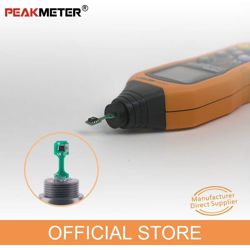 Официальный PEAKMETER PM6508 цифровой Температура Влажность гигрометр термометр метеостанция