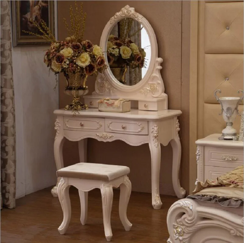 

European mirror table dresser French bedroom furniture o1240
