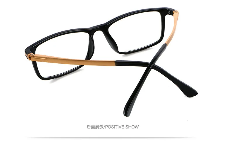 Черная оправа из алюминиевого сплава Анти-Blueray анти-радиационные очки Rayban мужские и женские универсальные анти-Blueray защита глаз P