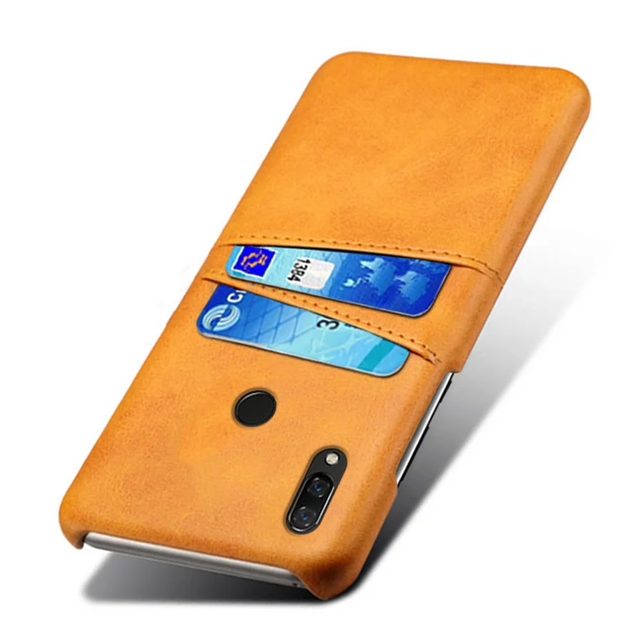 Роскошные кожаные чехлы для телефона с отделением карт Huawei P Smart Plus 2019 P20 P30 чехол