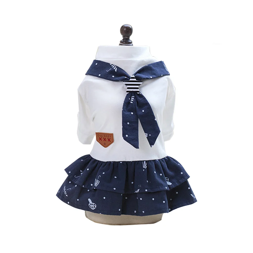 skirt Одежда для домашних собак, рубашка, пальто, куртка, Осень-зима, одежда для домашних животных, товары для домашних животных, мягкая теплая футболка, костюм, платья для маленьких собак - Цвет: skirt
