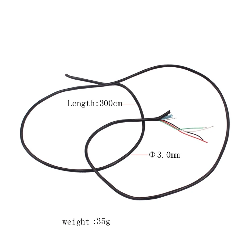 

Guitar Shielded Wire Accessories 4 Conductor Shielded Pickup Wire 3m Guitar Pickup Cable 24 AWG Guitars Parts